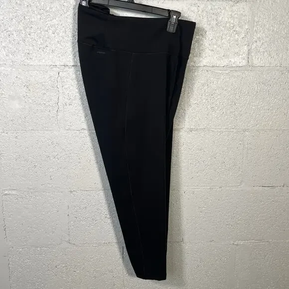 Adidas Women's Optime Plus Size 7/8 Tights Black, 3X - Picture 1 of 6